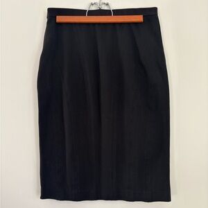 NWT Ann Taylor Black Career Pencil Skirt Size 6
